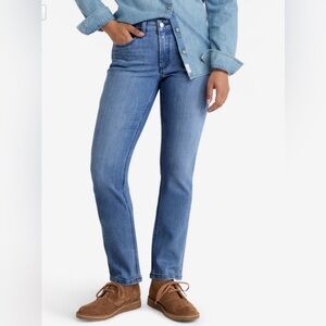 L.L. Bean Classic Blue Straight Leg Jeans